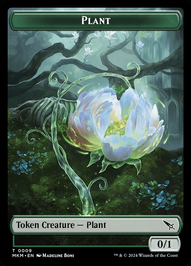 Plant, Murders at Karlov Manor Tokens · 0009