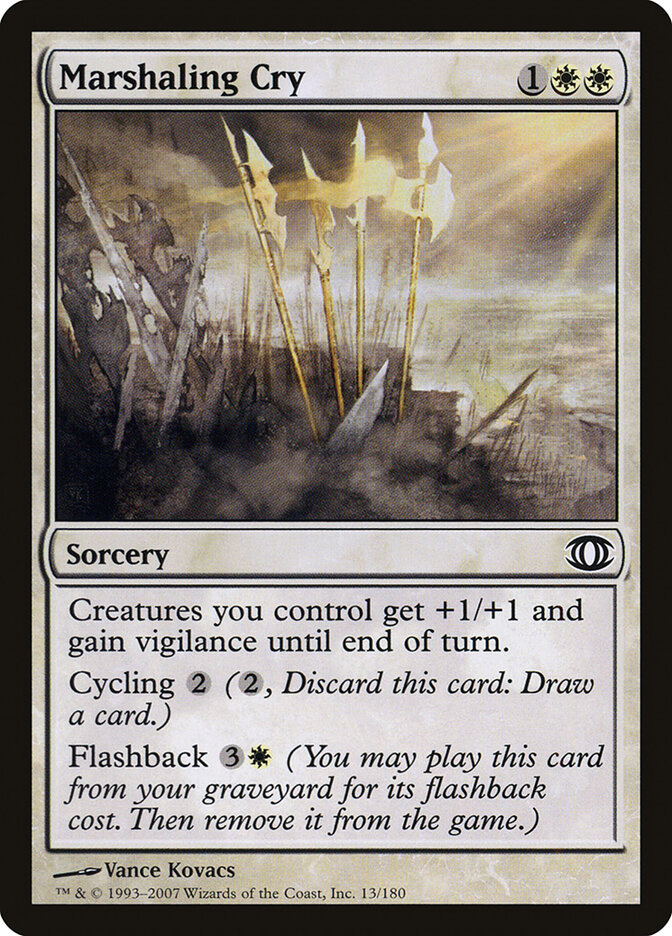 Marshaling Cry, Future Sight · 13/180