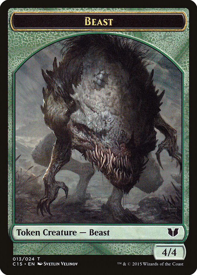 Beast, Commander 2015 Tokens · 013