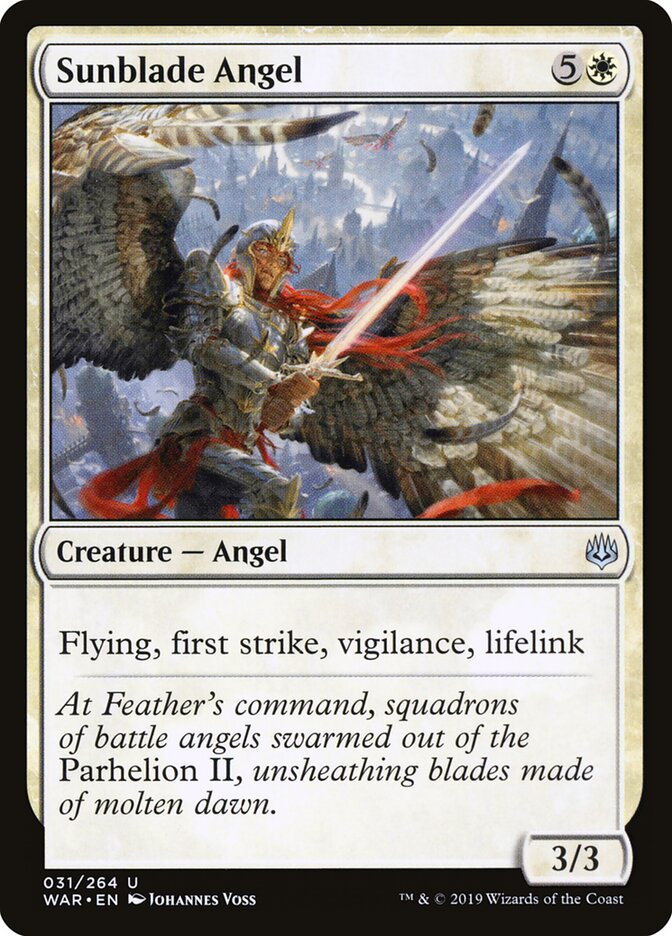 Sunblade Angel, War of the Spark · 031/264