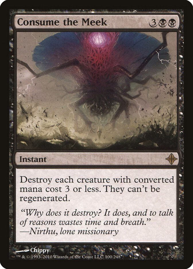 Consume the Meek, Rise of the Eldrazi · 100/248