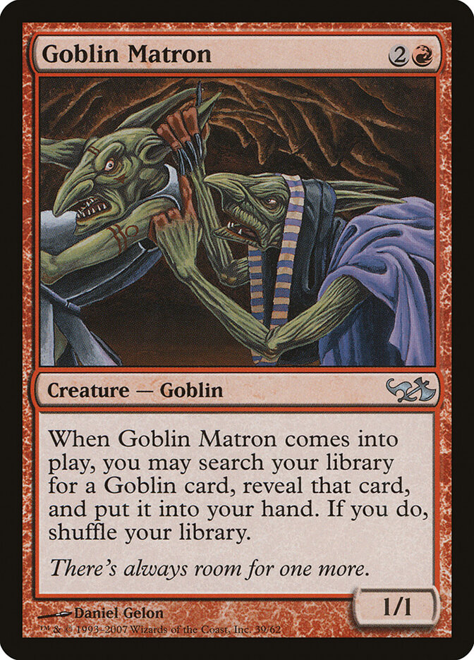 Goblin Matron, Duel Decks: Elves vs. Goblins · 39/62