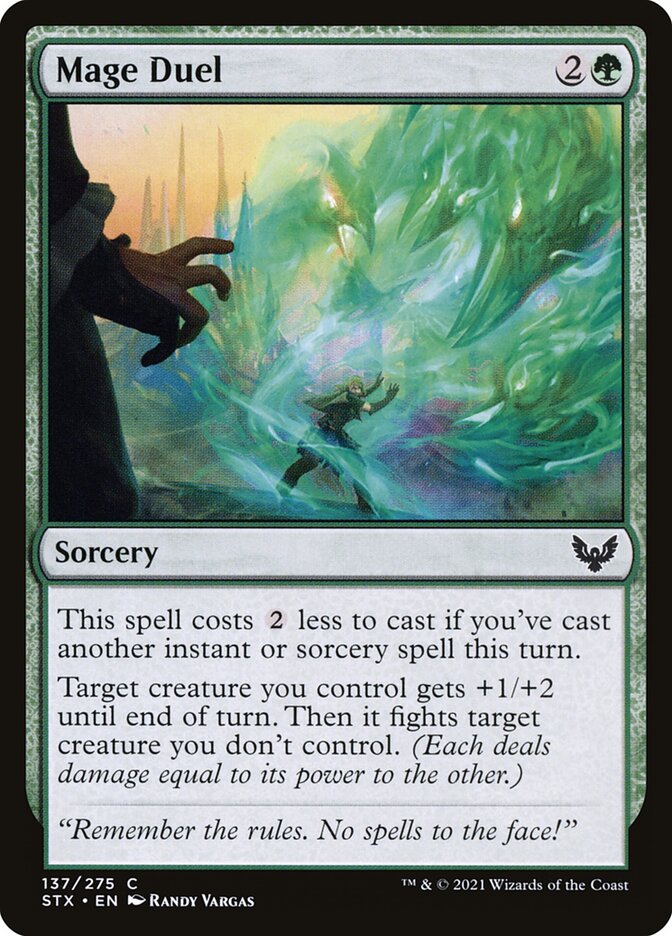 Mage Duel, Strixhaven: School of Mages · 137/275