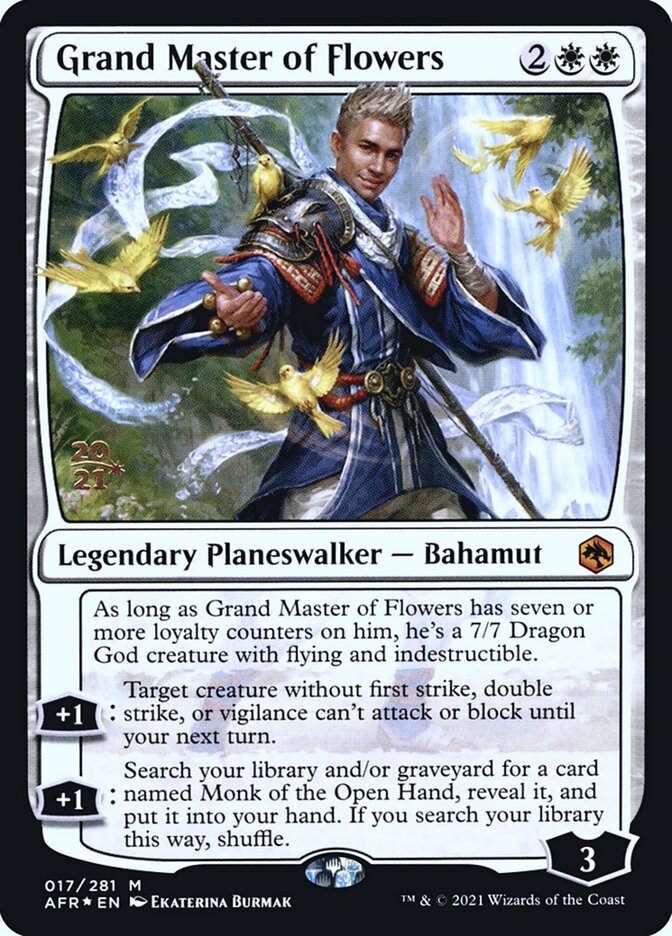Grand Master of Flowers, Adventures in the Forgotten Realms Promos · 017/281