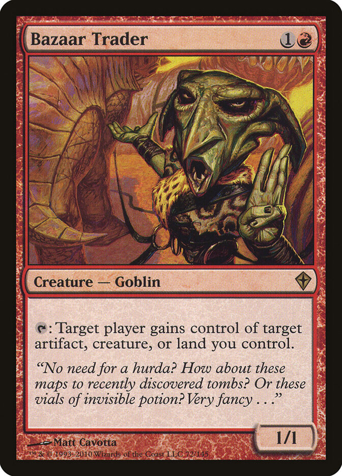 Bazaar Trader, Worldwake · 72/145