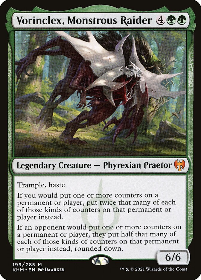 Vorinclex, Monstrous Raider, Kaldheim · 199/285