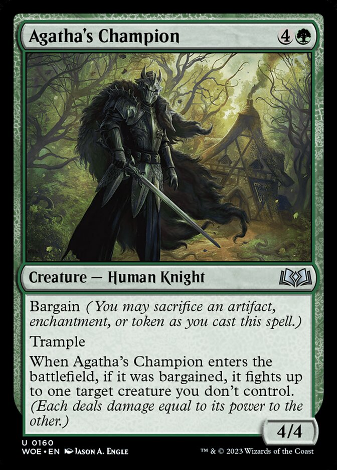 Agatha's Champion, Wilds of Eldraine · 0160
