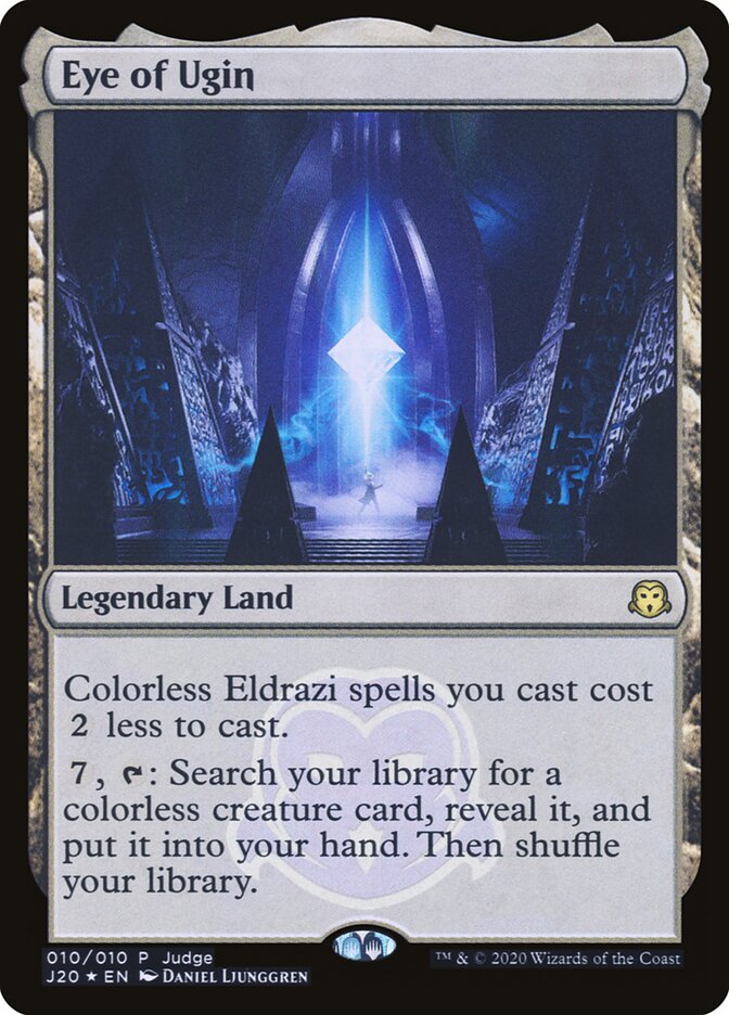 Eye of Ugin, Judge Gift Cards 2020 · 010/010