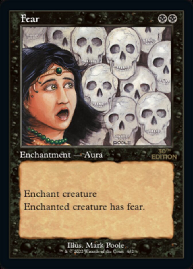 Fear, 30th Anniversary Edition · 402/594