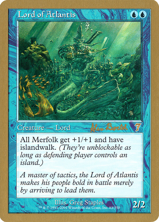 Lord of Atlantis, World Championship Decks 2001 · ab83