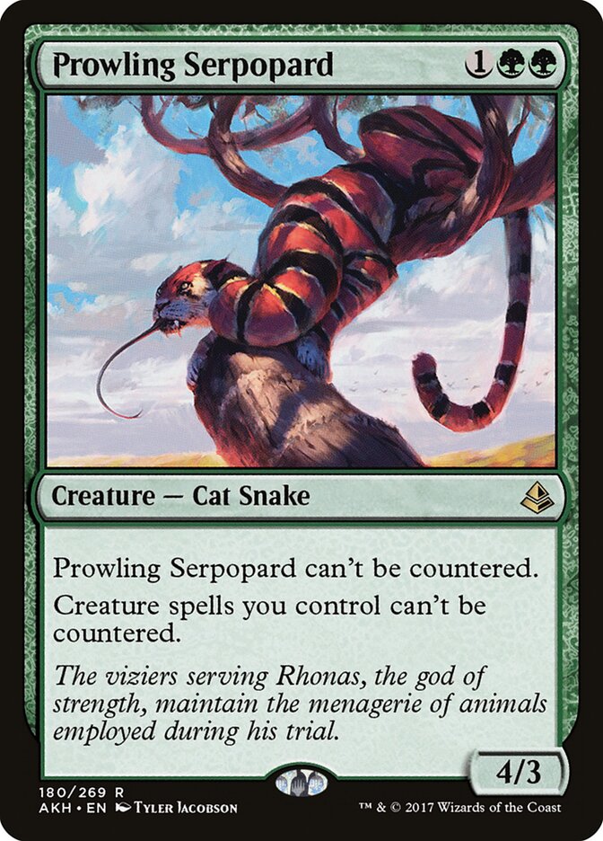 Prowling Serpopard, Amonkhet · 180/269