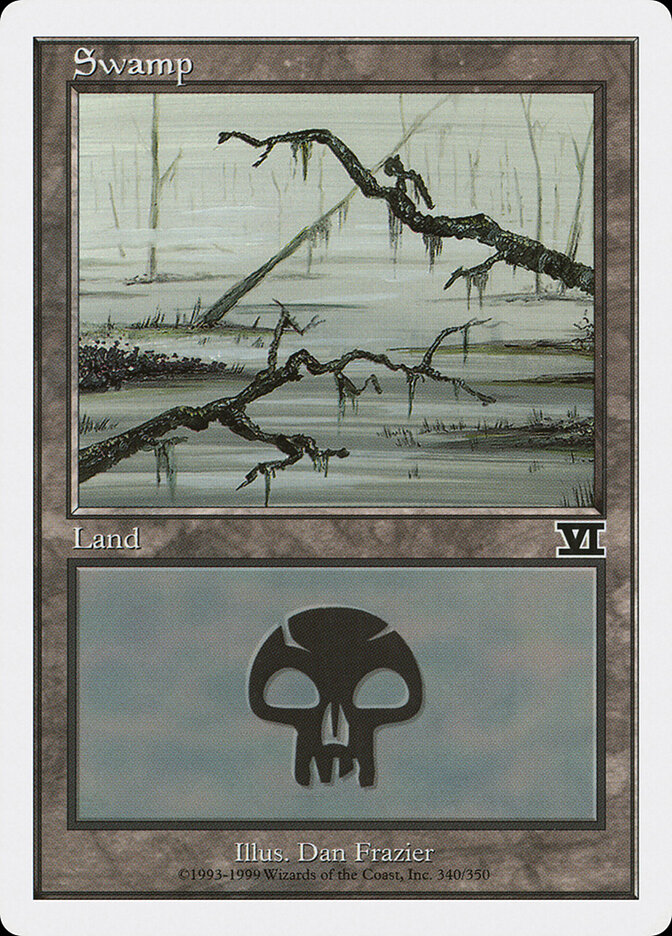 Swamp, Classic Sixth Edition · 340/350