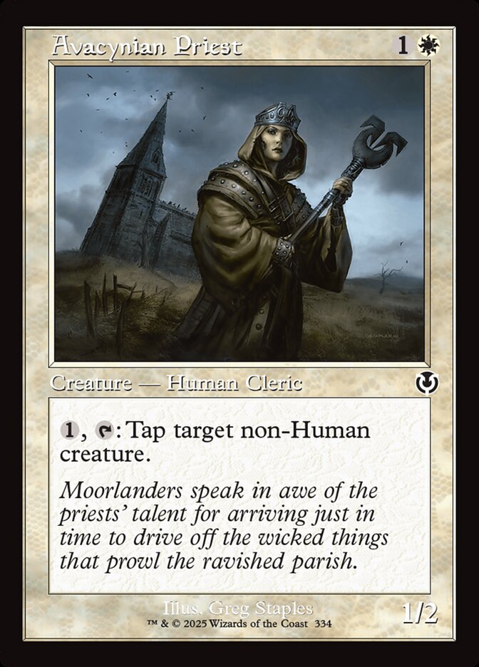 Avacynian Priest, Innistrad Remastered · 0334
