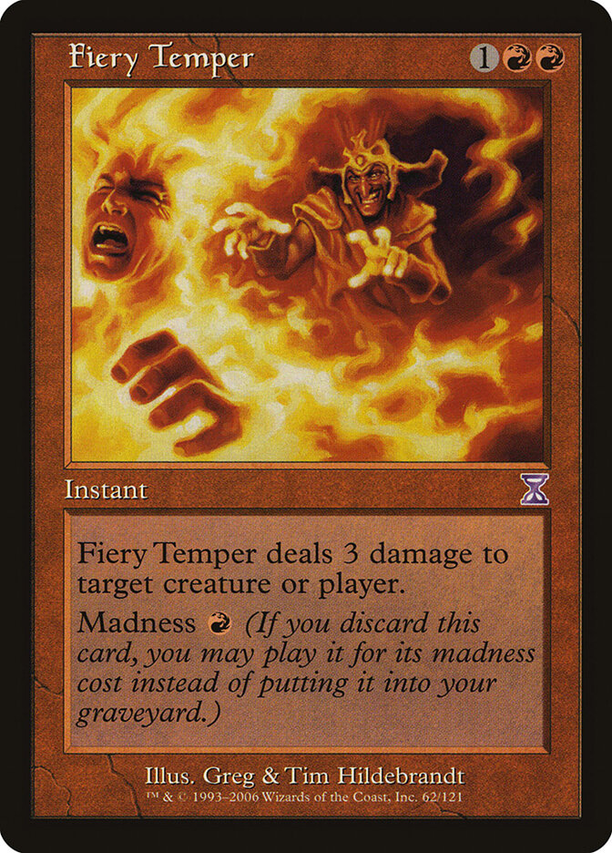 Fiery Temper, Time Spiral Timeshifted · 62/121
