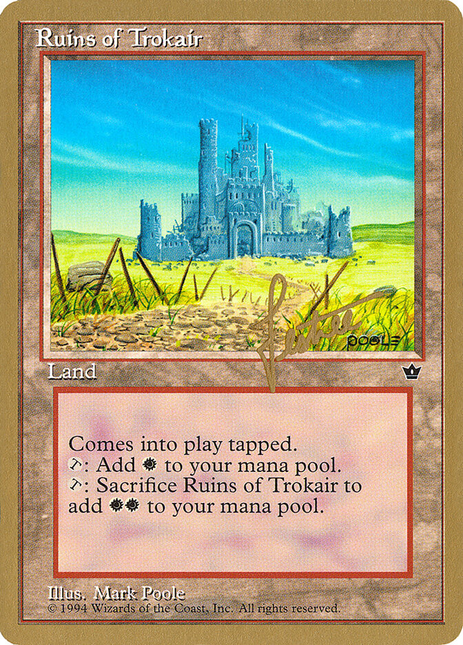 Ruins of Trokair, Pro Tour Collector Set · bl100