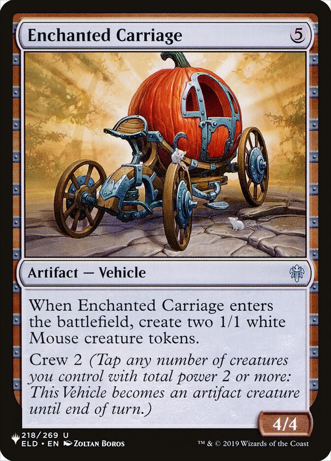 Enchanted Carriage, The List · eld-218