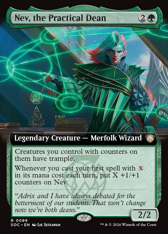 Nev, the Practical Dean, Secrets of Strixhaven Commander · 0089