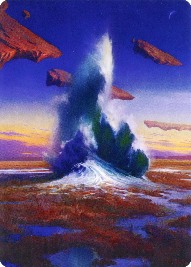 Flooded Strand // Flooded Strand, Zendikar Rising Art Series · 029