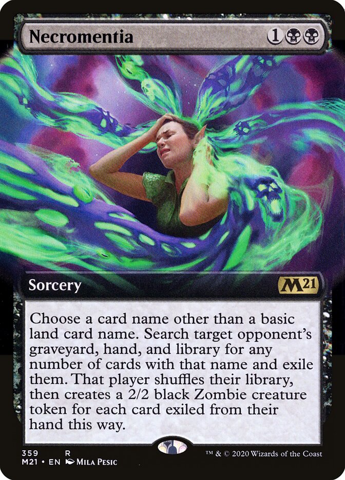 Necromentia, Core Set 2021 · 359