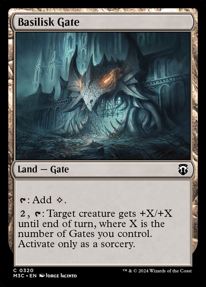 Basilisk Gate, Modern Horizons 3 Commander · 0320