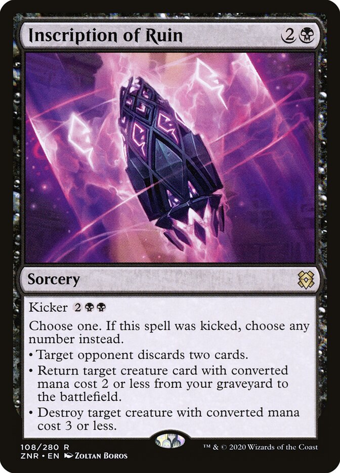 Inscription of Ruin, Zendikar Rising · 108/280
