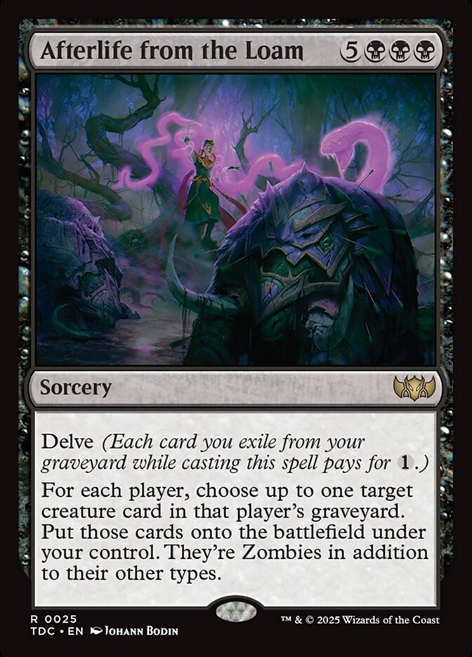 Afterlife from the Loam, Tarkir: Dragonstorm Commander · 0025
