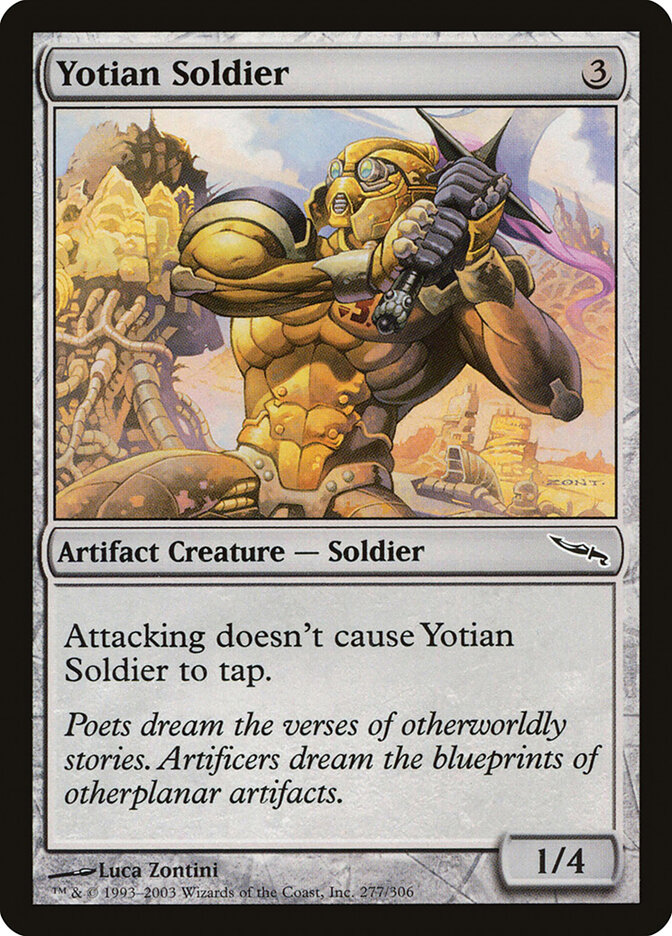 Yotian Soldier, Mirrodin · 277/306