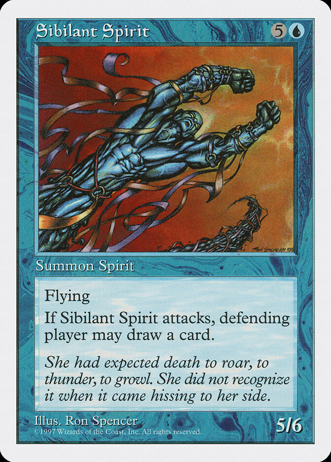 Sibilant Spirit, Fifth Edition · 123