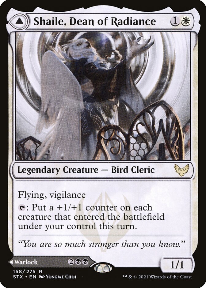 Shaile, Dean of Radiance // Embrose, Dean of Shadow, Strixhaven: School of Mages · 158/275