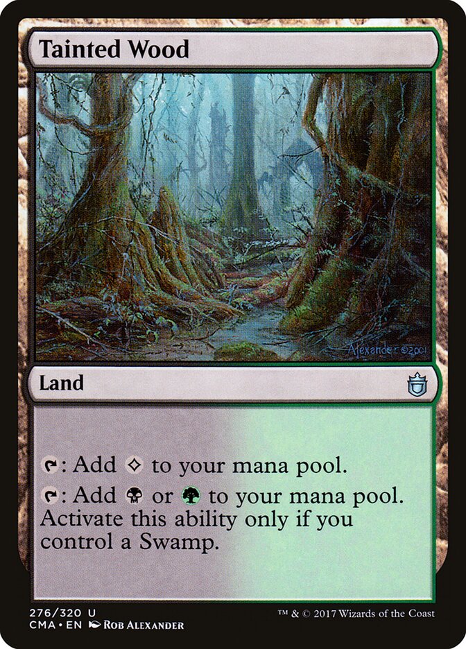 Tainted Wood, Commander Anthology · 276/320