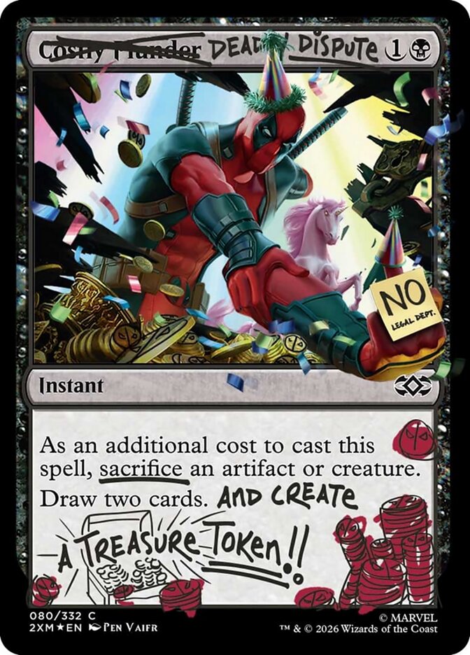 Deadly Dispute, Secret Lair Drop · ifiyw-6