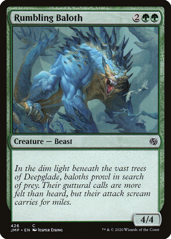 Rumbling Baloth, Jumpstart · 426
