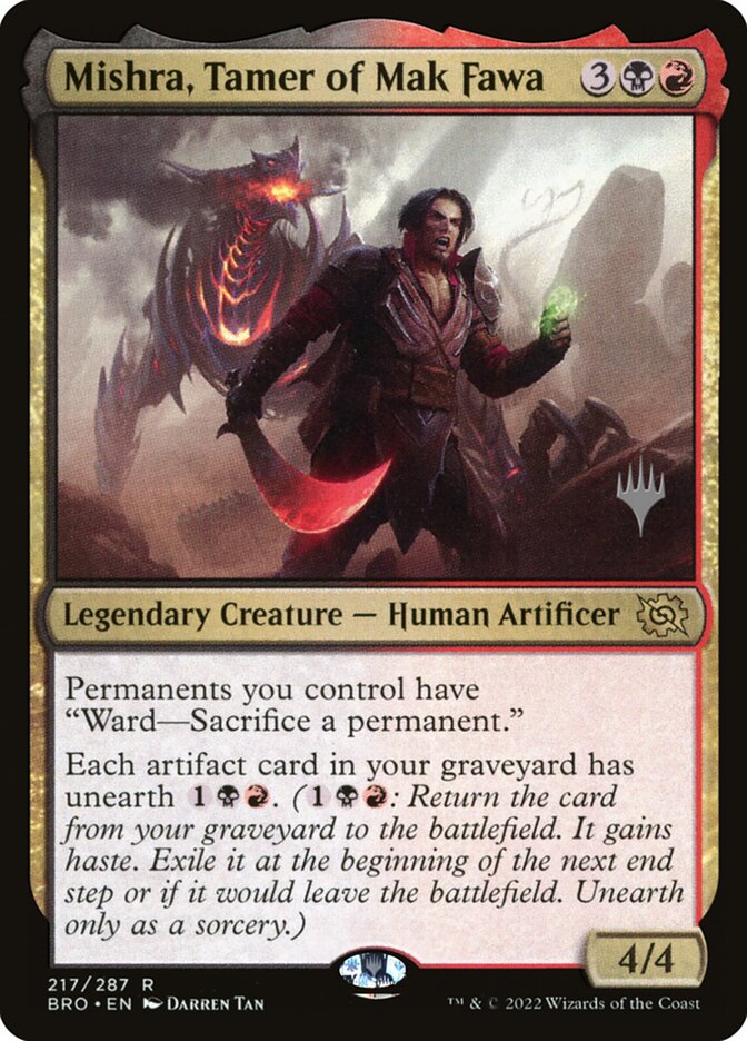 Mishra, Tamer of Mak Fawa, The Brothers' War Promos · 217/287