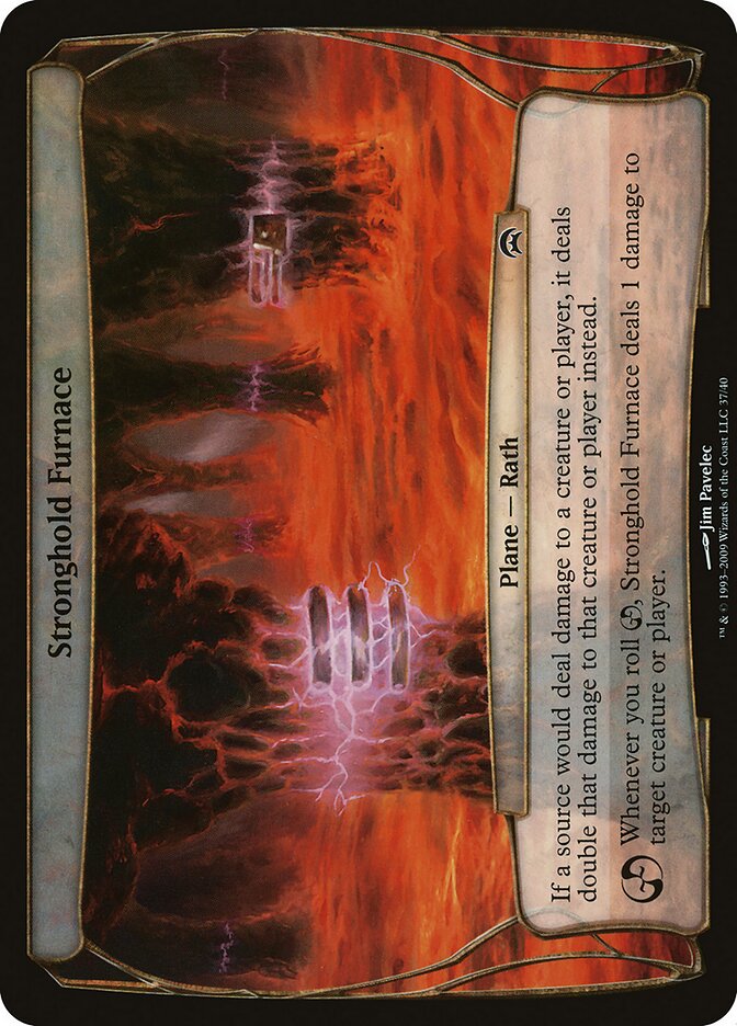 Stronghold Furnace, Planechase Planes · 37/40
