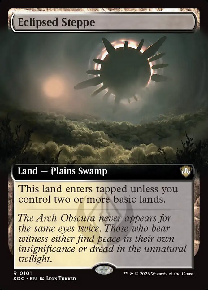 Eclipsed Steppe, Secrets of Strixhaven Commander · 0101