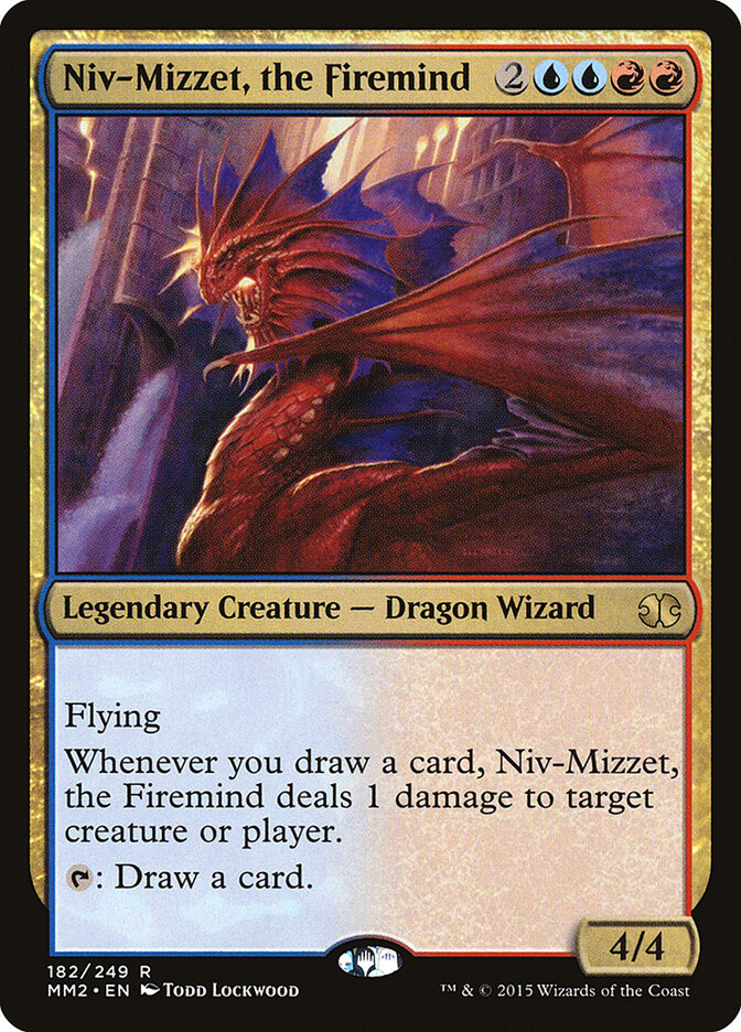 Niv-Mizzet, the Firemind, Modern Masters 2015 · 182/249