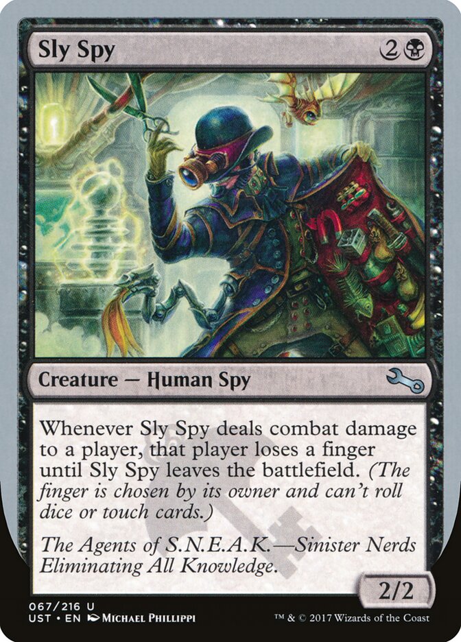 Sly Spy, Unstable · 67c