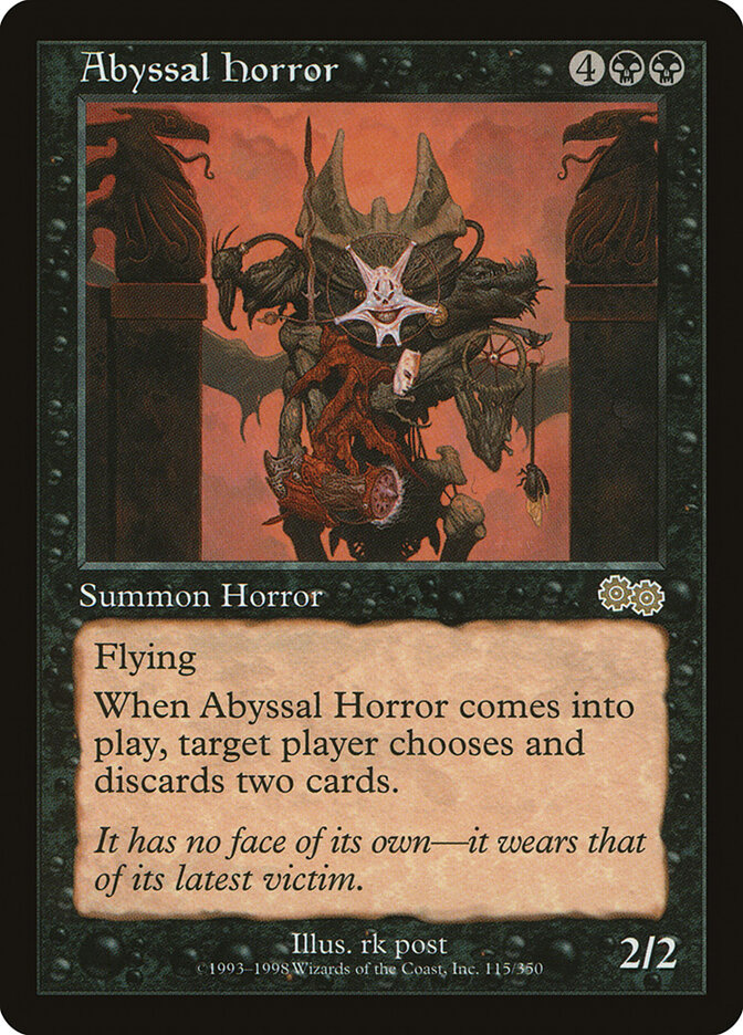 Abyssal Horror, Urza's Saga · 115/350