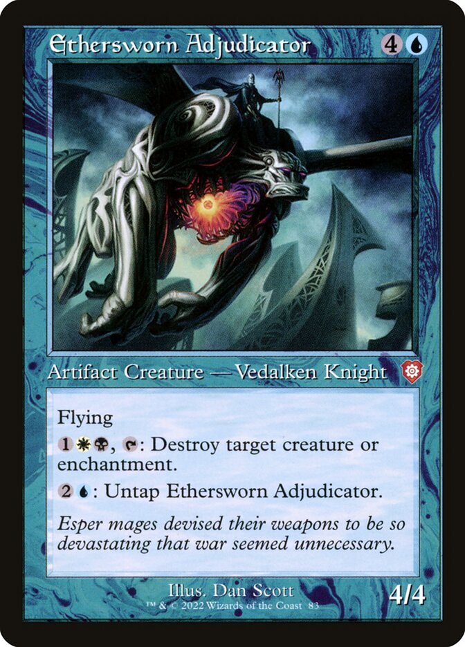 Ethersworn Adjudicator, The Brothers' War Commander · 083