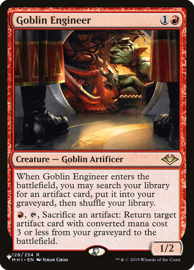 Goblin Engineer, The List · mh1-128