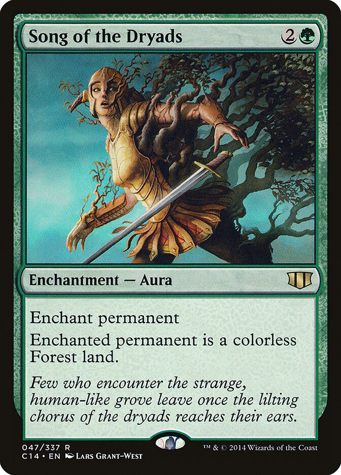 Song of the Dryads, Commander 2014 · 047/337