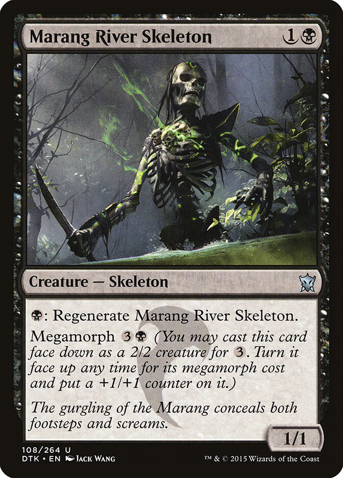 Marang River Skeleton, Dragons of Tarkir · 108/264