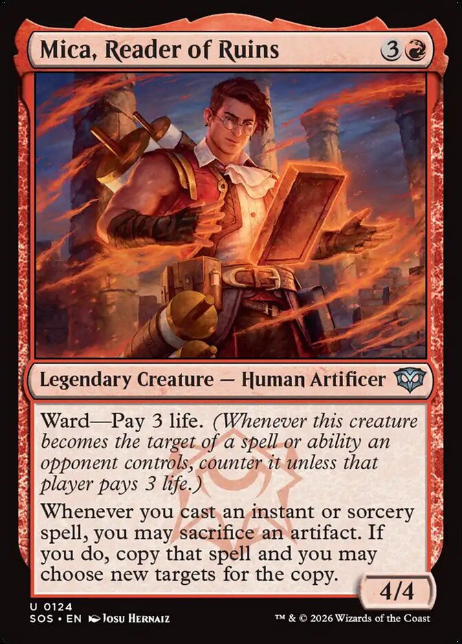Mica, Reader of Ruins, Secrets of Strixhaven · 0124