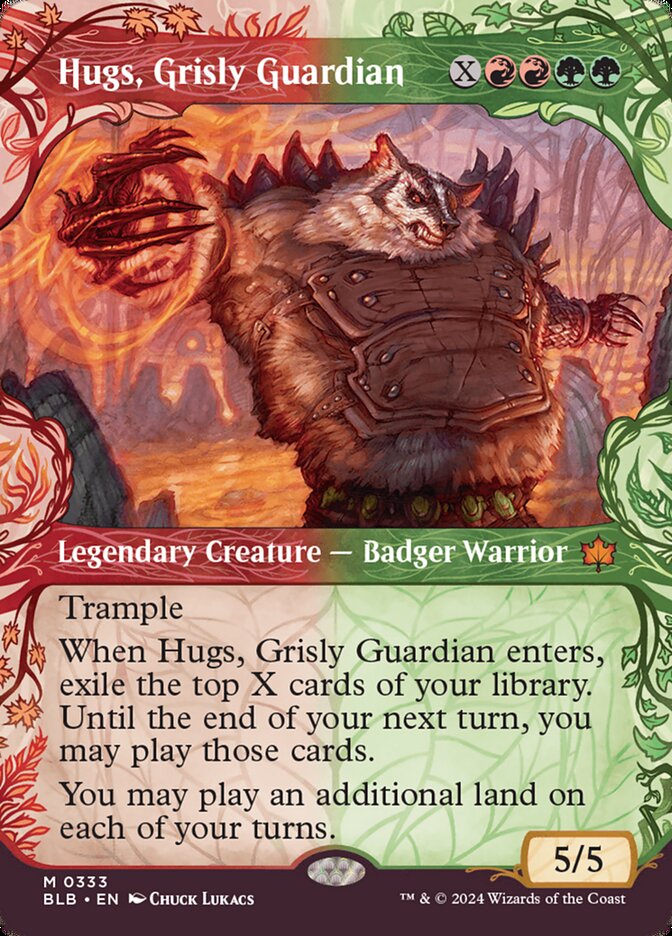 Hugs, Grisly Guardian, Bloomburrow · 0333