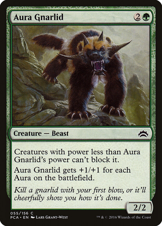 Aura Gnarlid, Planechase Anthology · 055/156