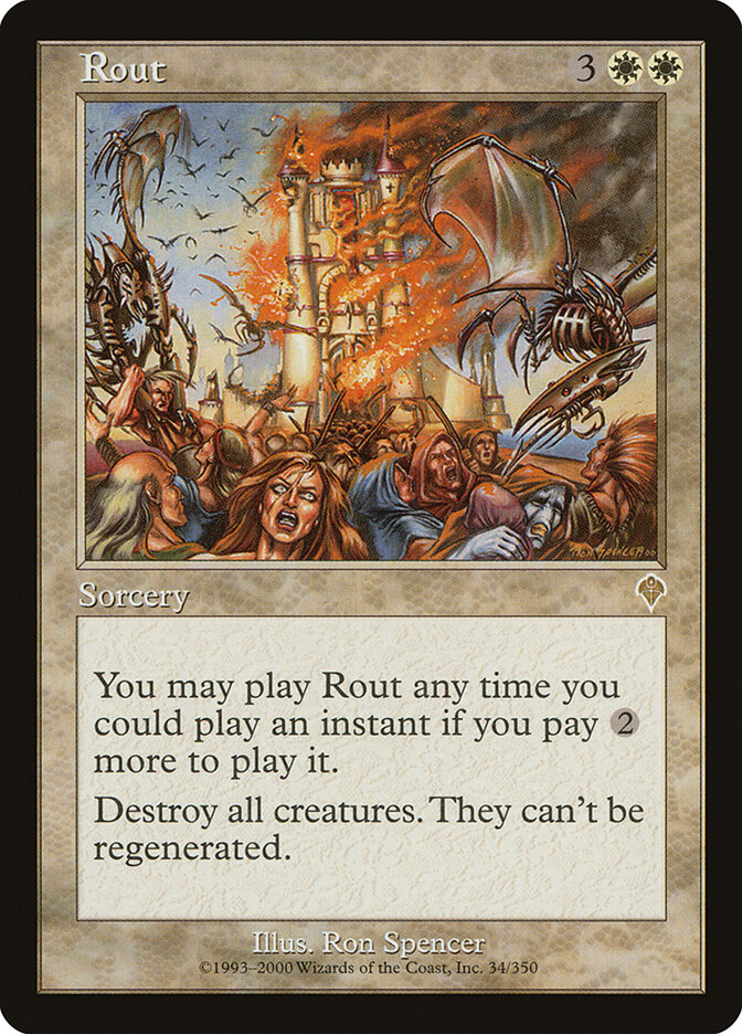 Rout, Invasion · 34/350