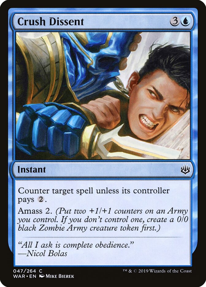 Crush Dissent, War of the Spark · 047/264
