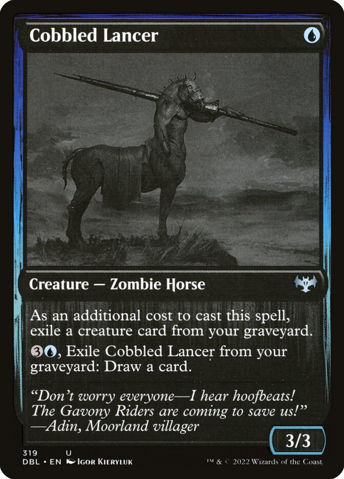 Cobbled Lancer, Innistrad: Double Feature · 319/534