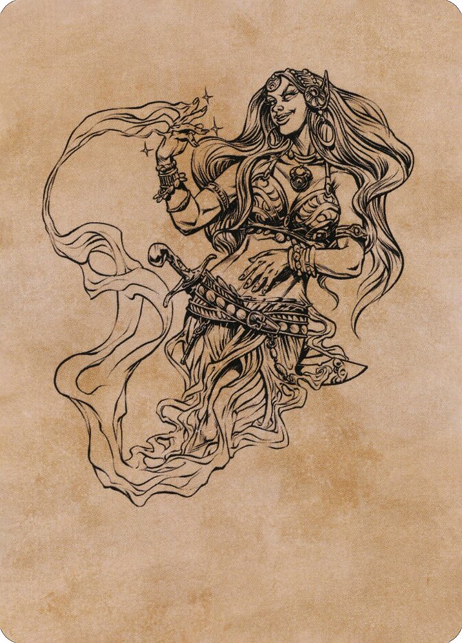 Djinni Windseer // Djinni Windseer, Adventures in the Forgotten Realms Art Series · 074