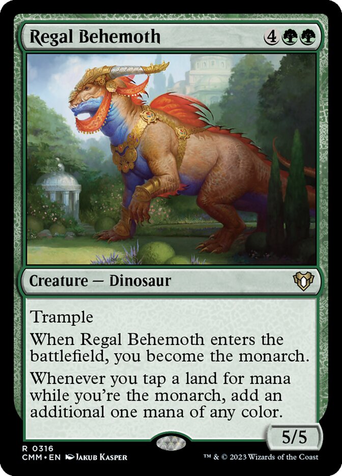 Regal Behemoth, Commander Masters · 0316